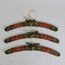 Vintage Padded Hangers x3