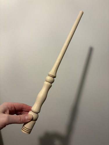 Handmade magic wand green - handmade,