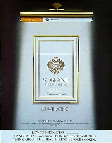 Advert sobranie black - , russian