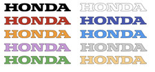 2 x HONDA  Motorbike - Vinyl