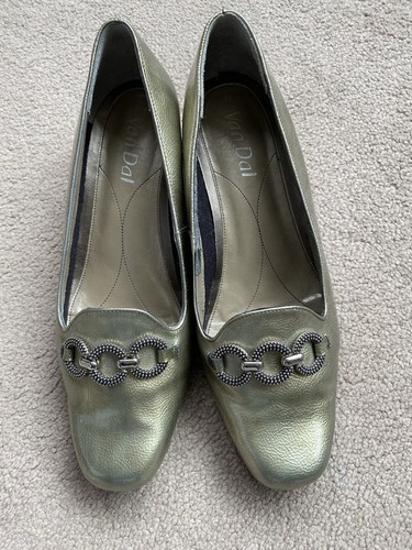 Van dal metallic - gold, shoes