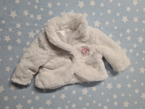 Baby girl white faux - white, fur