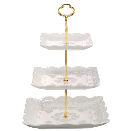 Tier porcelain cupcake - tier,