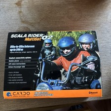 Cardo Scala Rider Q2 Bluetooth Radio Intercom Motorcycle Headset Multiset
