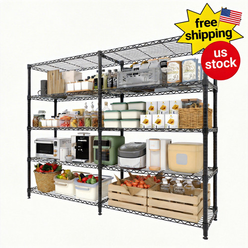 Metal storage tier heavy - 5-tier,,