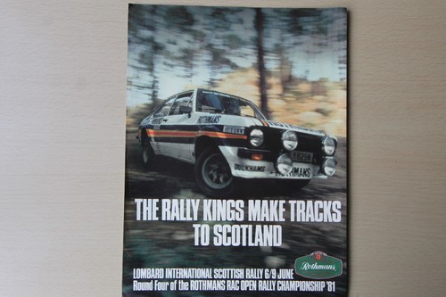 Original 1981 mag advert ford - mag,