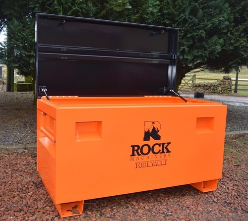 Steel job site tool box - steel, van