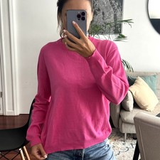 Babaa cotton jumper top sweater One size hot pink S1