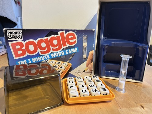 Vintage 1985 boggle game - game, by