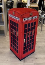 British Red Telephone Box Prop