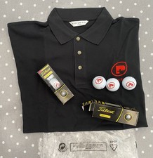 Golf Polo Shirt Black
