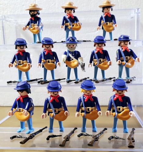 Playmobil union soldiers - union,