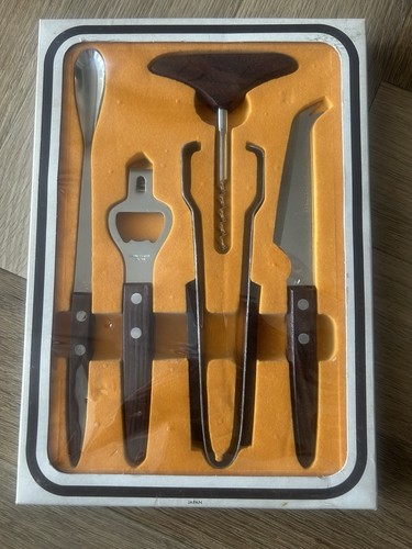 Vintage 1970s rostfrei bar set - 1970s,