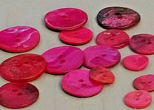 Cerise pink mother pearl 2 - mother,