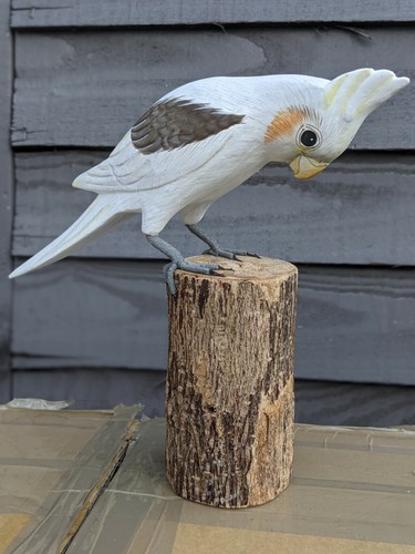 Hand carved wooden - wooden, painted