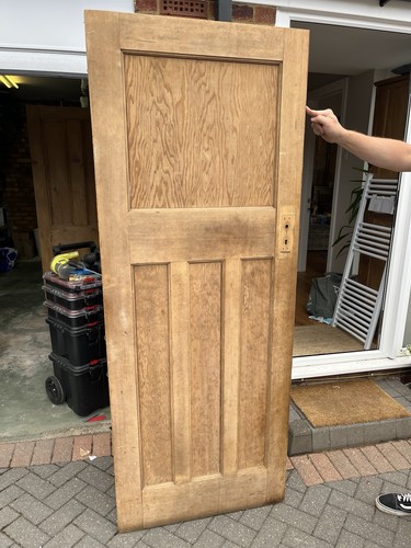 1930s internal wooden - door, 1