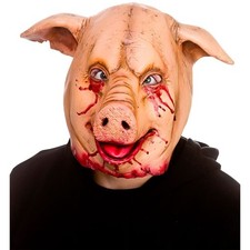 Wicked Costumes Horror Pig Latex Mask