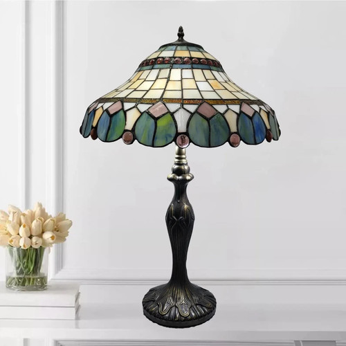 Tiffany style table lamp - tiffany,