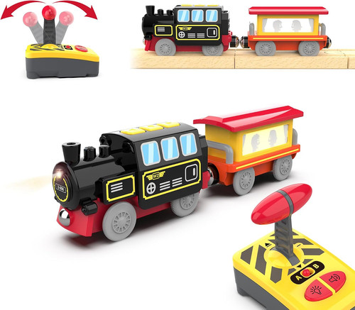 Motorized train for wooden - train,