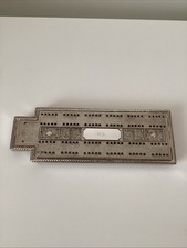 Silver Plated Cribbage Board