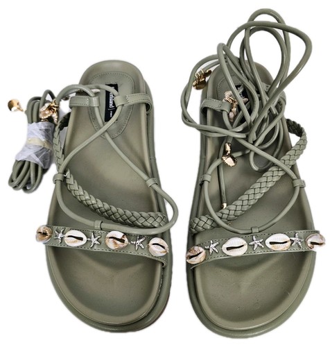 River island sandals leg - river,