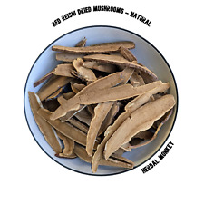 Red Reishi Dried Mushrooms  | Whole or Powder  | 30% Polysaccaride