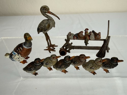 4pc antique austrian vienna - antique,