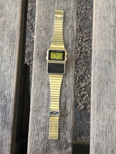 Casio vintage calculator gold - calculator,