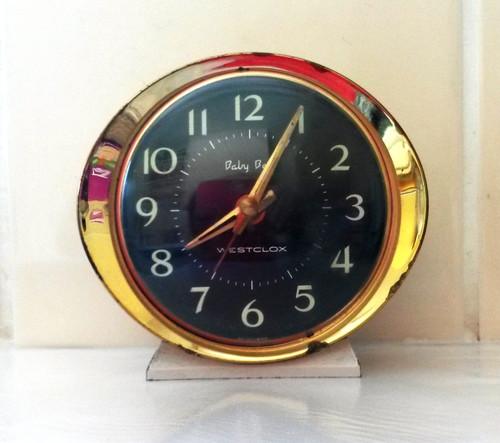 Vintage 1960s westclox baby - vintage,