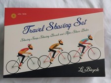 Men's Travel Shaving Set - Brush Soap & Balm - Gift Boxed - Brand New In Box