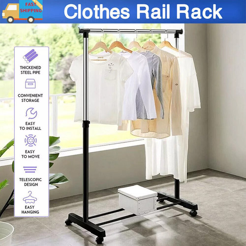 Adjustable mobile clothes coat - adjustable,