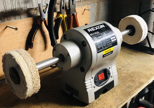Metal bench polisher - metal,