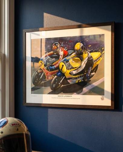 Barry sheene kenny roberts - sheene,