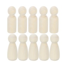 50 Pcs Wood Peg Dolls 2.17