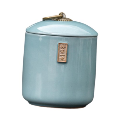 Ceramic tea storage jar - ceramic,