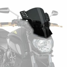 Puig Rafale Screen Windshield Deflector Dark Smoke Suzuki GSR 750 2011 - 2016