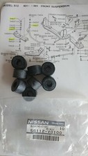 Nissan Silvia S12, front anti roll bar, drop link bushes, genuine set of eight. 