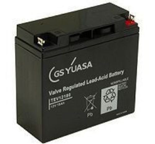 Yuasa tev 18ah 12v agm - tev, agm/gel