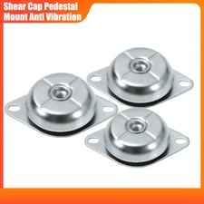 BUFFER M10-M20 Shear Cap Pedestal Mounts Rubber Anti Vibration Shock Absorber