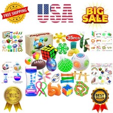 Fidget Toy Set, 35 Pcs Sensory