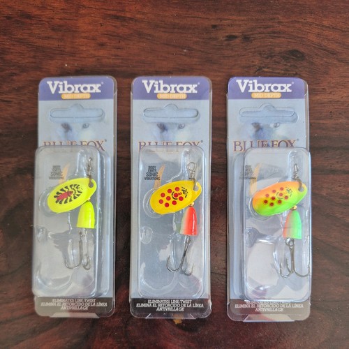 Blue fox vibrax spinners - blue,