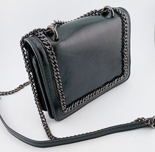Zara Small Black & Chain