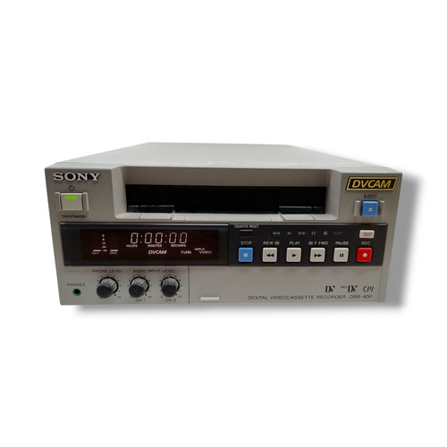 Sony dsr 40p vcr plays - plays, mini