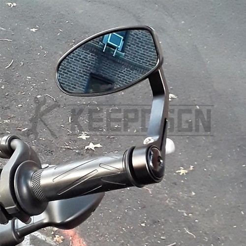 Motorcycle handle bar - motorcycle, end