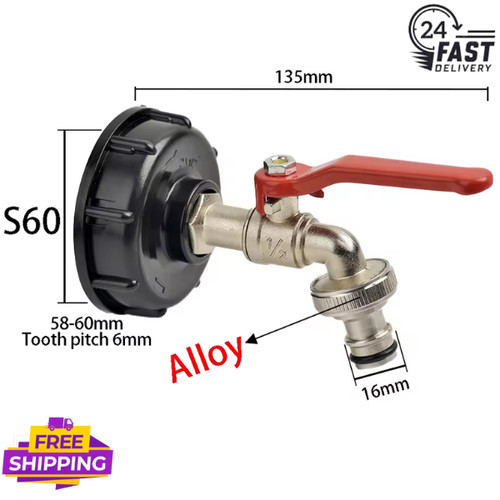 Ibc tank adapter connector - ibc,