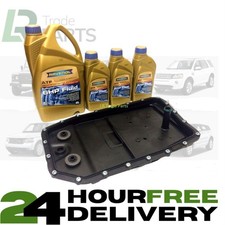 JAGUAR S TYPE XF XJ XK XK8 ZF 6 SPEED AUTOMATIC GEARBOX SUMP PAN FILTER OIL KIT