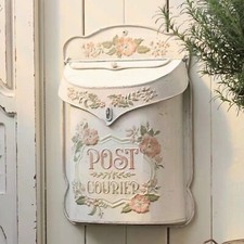 Vintage Rustic Letter Box Post