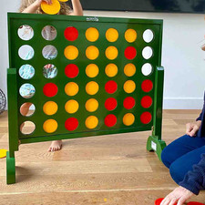 Giant Garden Connect 4 in a