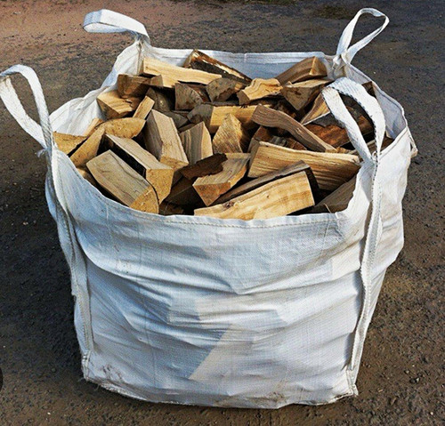 Bulk bag split hardwood - of,
