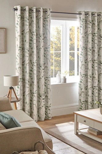 Green isla floral print - green,